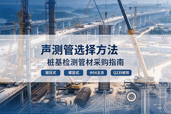 新北声测管选型标准