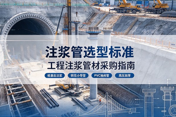 新北注浆管选型标准
