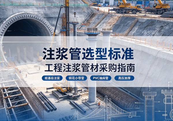 新北注浆管选型标准